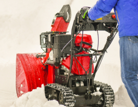 Гусеничный снегоуборщик - Продажа мотоциклов, мототехники